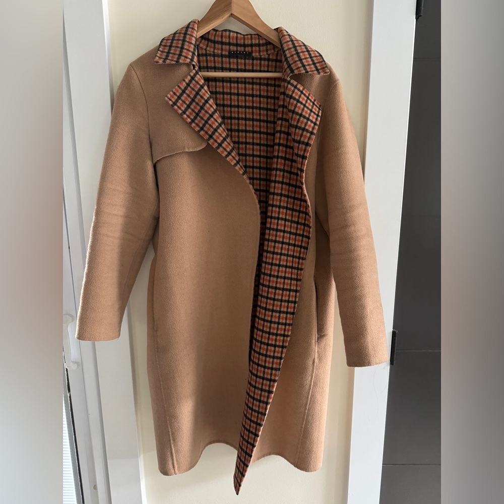 Sisley Jacket | camel with checkered lining